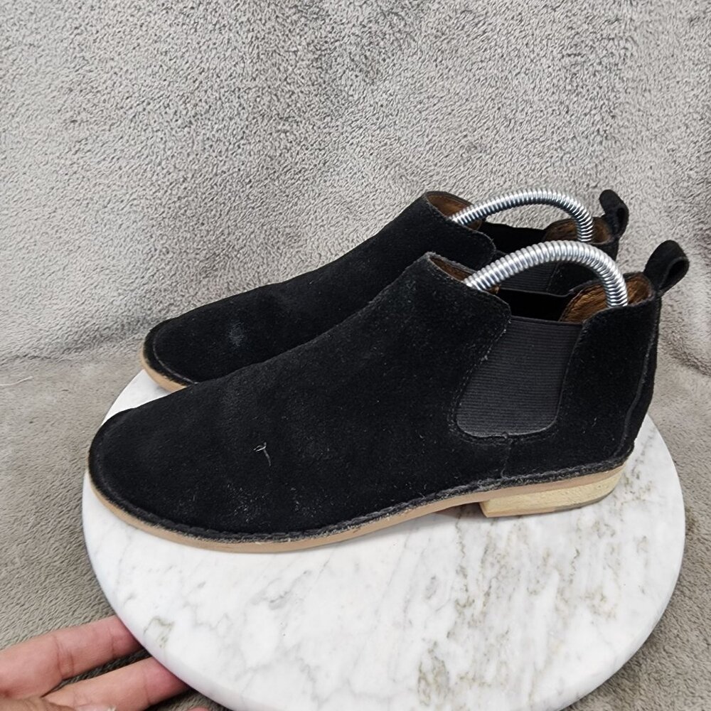 Steven Shoes Womens Size 8 Dylyn Black Leather Chelsea Boots *Read*